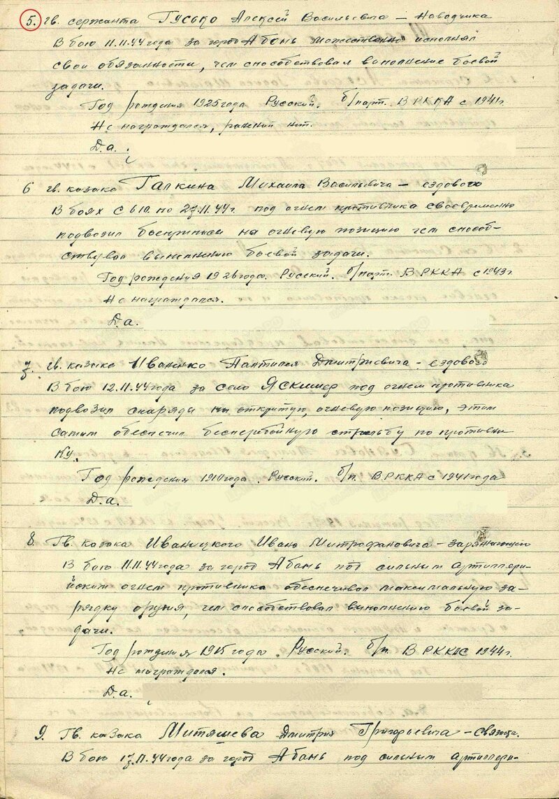 Герои Советского Союза. Алексей Васильевич Гусько