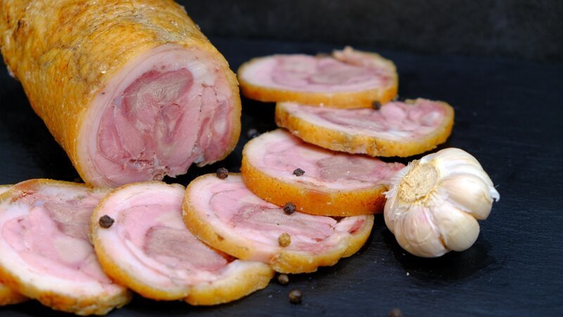 Ветчина из свиной рульки – Какая же она вкусная и ароматная