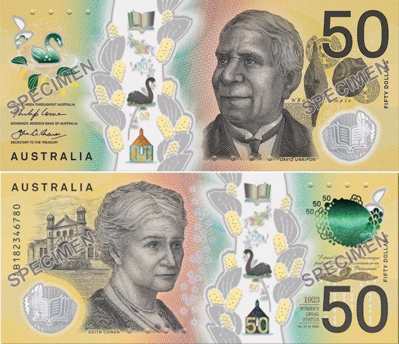 50-долларовая банкнота Австралии