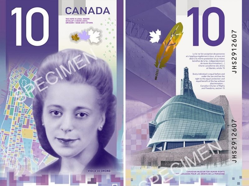 10-долларовая банкнота Канады