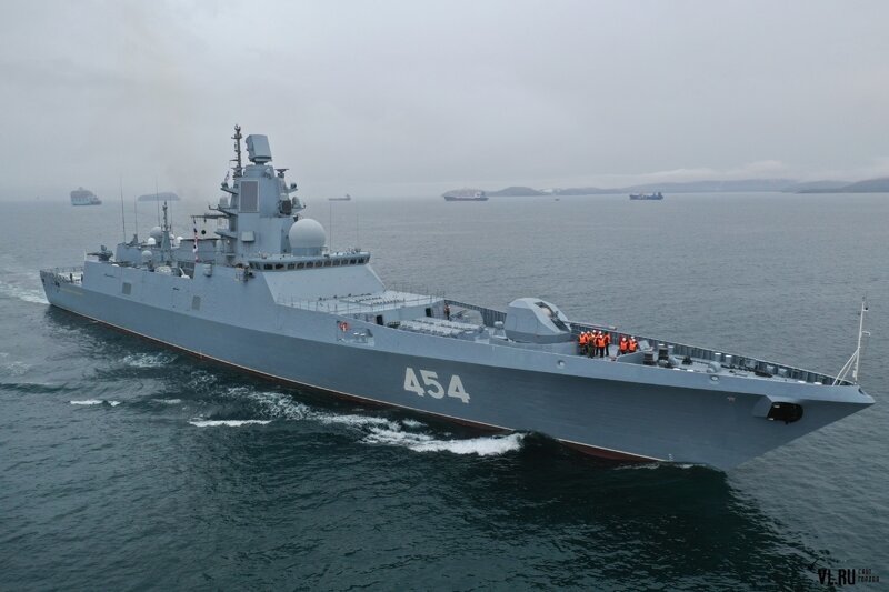 Фрегат «Адмирал флота Советского Союза Горшков» прибыл во Владивосток