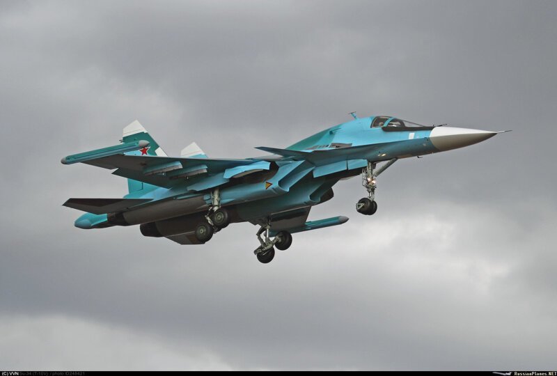 Новый Су-34 для ВКС России.