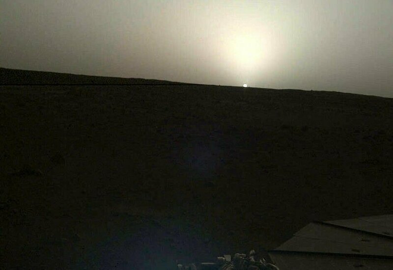 Восход на Марсе