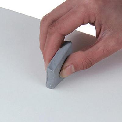 Как ластик стирает карандашные линии на бумаге?