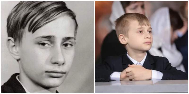 В сети поразились сходством сына Кабаевой и президента России