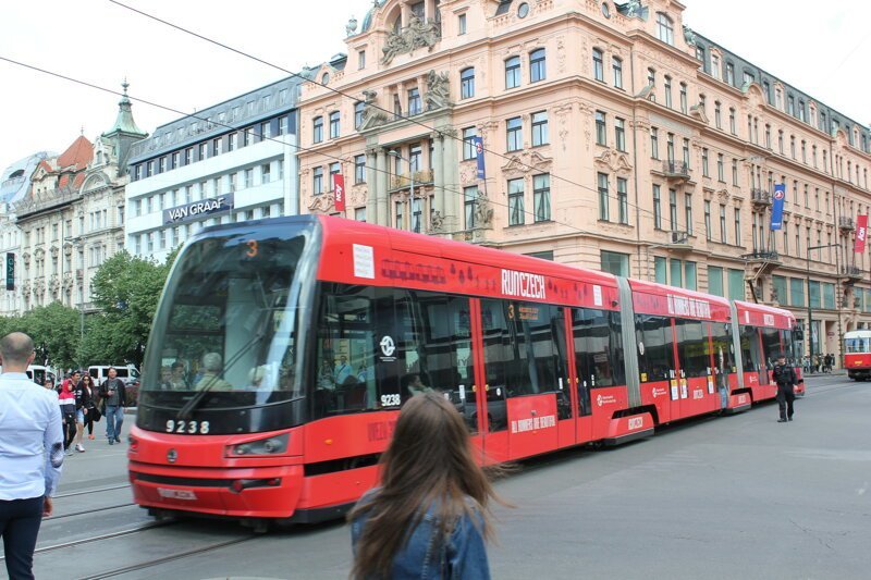 Пражский трамвай