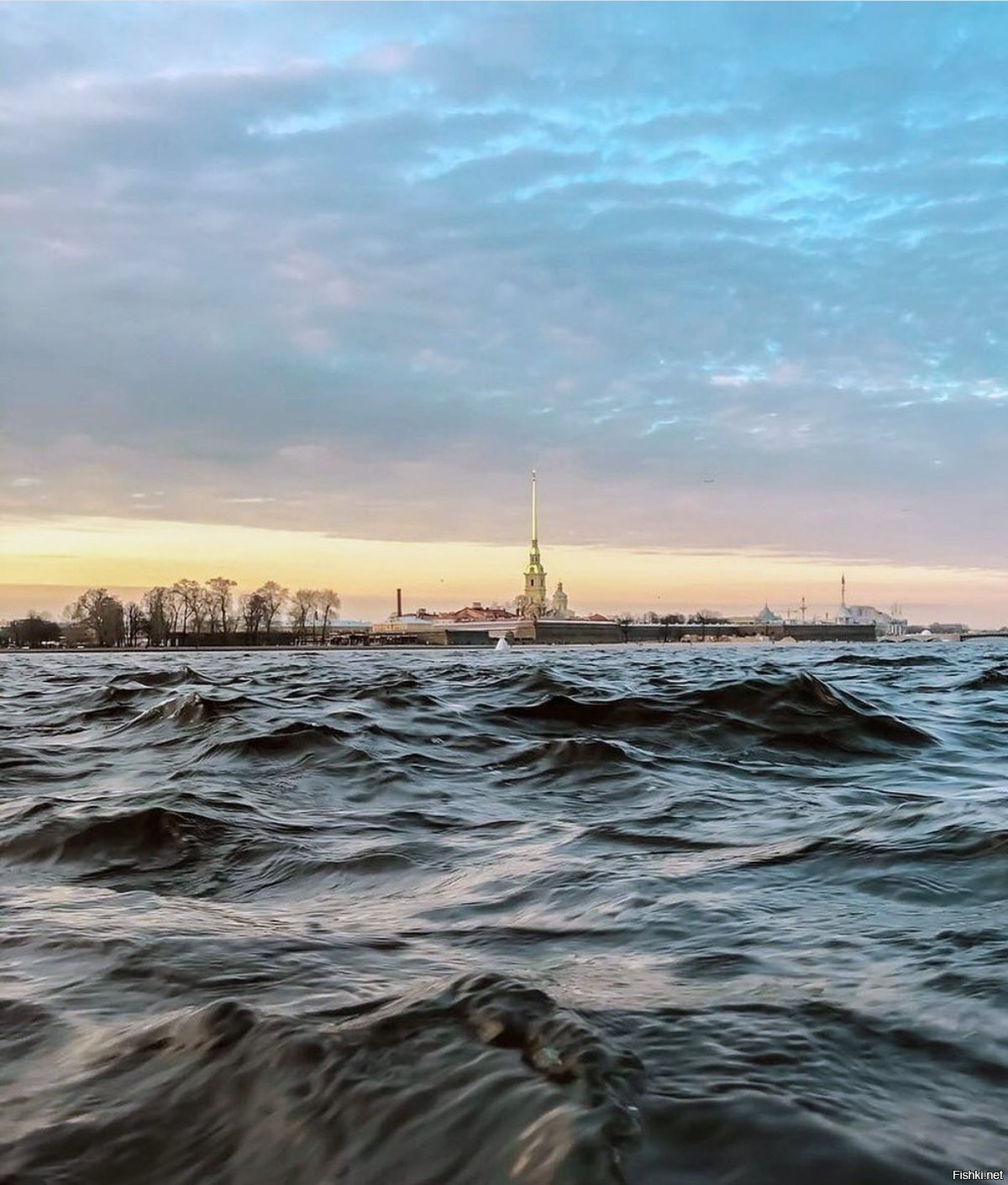 Море на месте петербурга