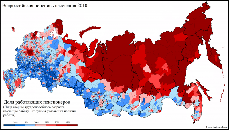 Хороший показатель, разделяющий Север и Юг