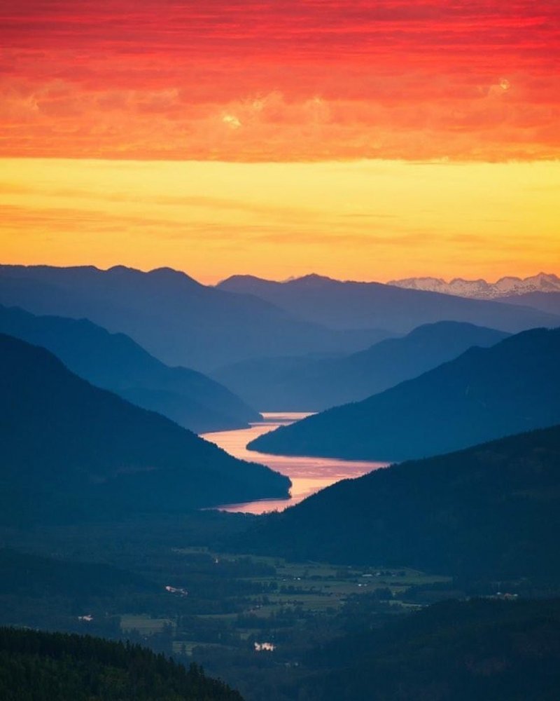 Озеро Мейбел, Британская Колумбия, Канада