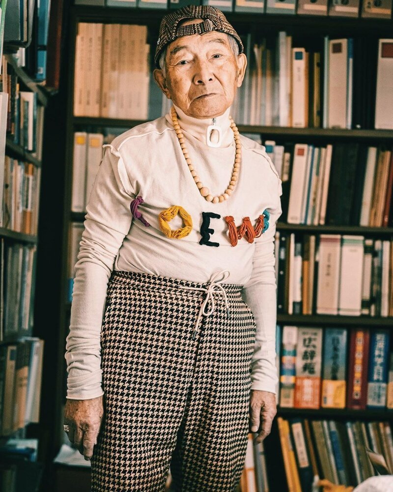 84-летний дедушка из Японии в одночасье стал звездой Instagram*