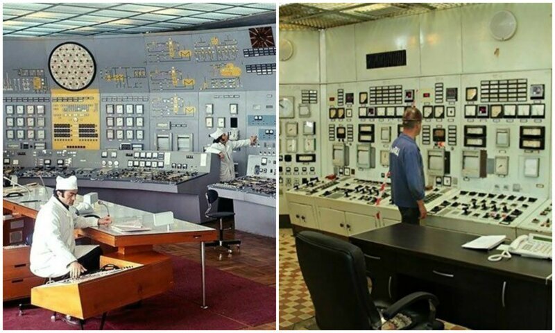 Строгая красота советских комнат управления