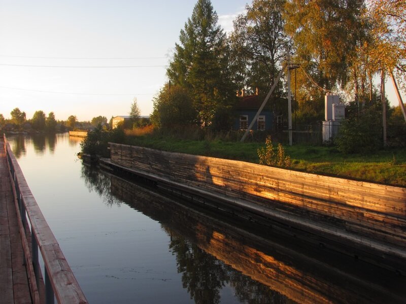 Волго-Балтийский канал. Город Вытегра