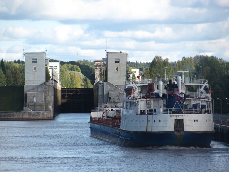 Волго-Балтийский канал. Город Вытегра