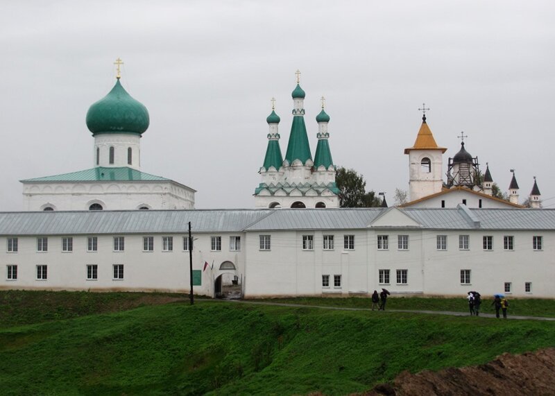 По реке Свирь. Александро-Свирский монастырь