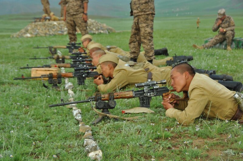 Курс молодого бойца в монгольской армии