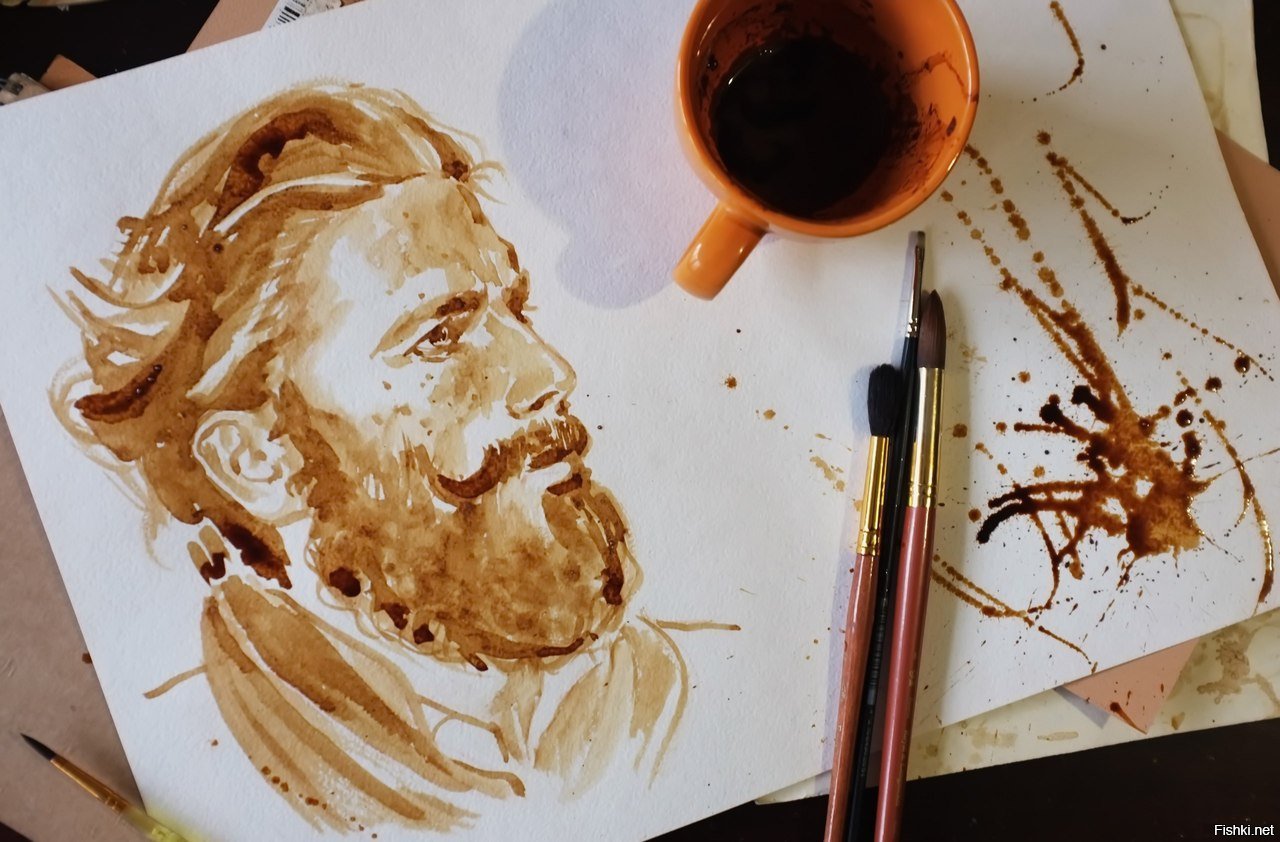 Кофейная техника рисования