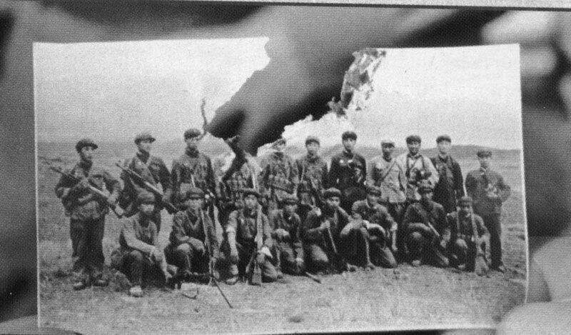 Фотография, найденная у одного из китайских солдат в Жаланашколе. Август 1969 г.