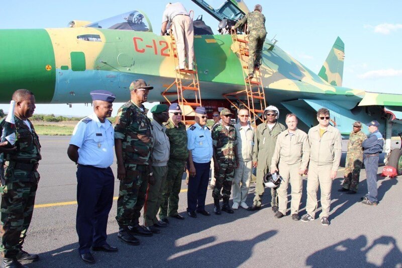 Ангола получила все 12 заказанных бывших индийских истребителей Су-30К