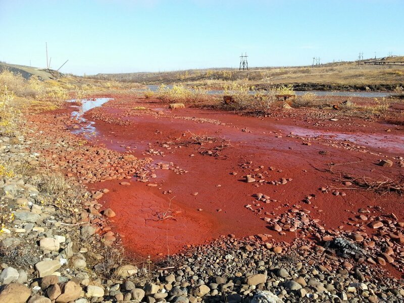 Красная река Далдыкан, Красноярский край 