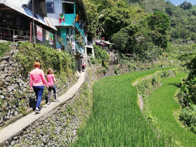 Рисовые террасы Банауэ, Филиппины