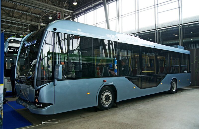В Москве представлен электробус вологодской компании «Стройтранс»