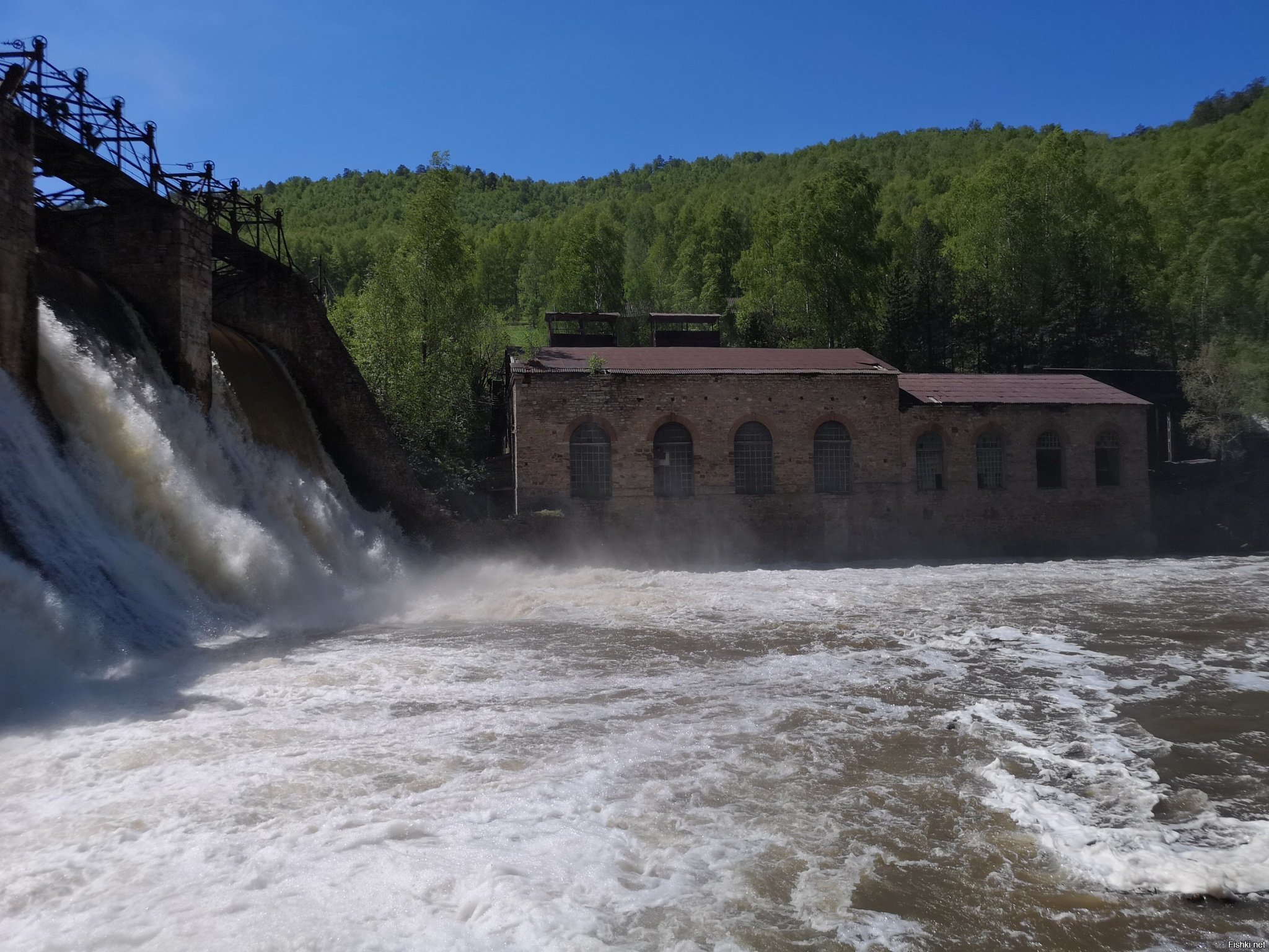Нестеровская ГЭС на реке Асса