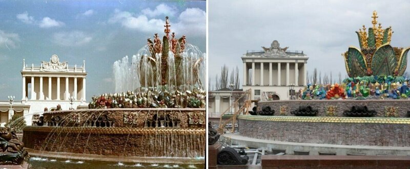 Реставрация фонтана Москва