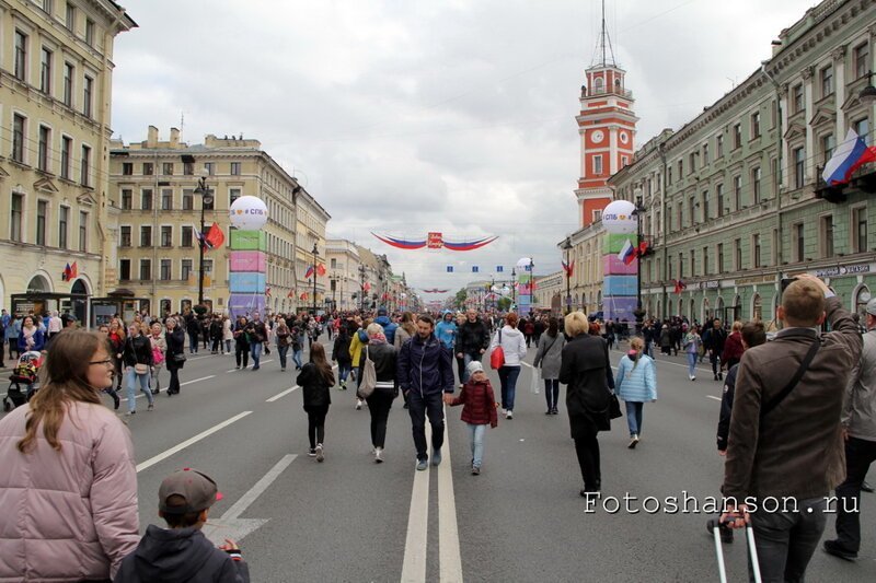 Бродя по Санкт-Петербургу в день рождения