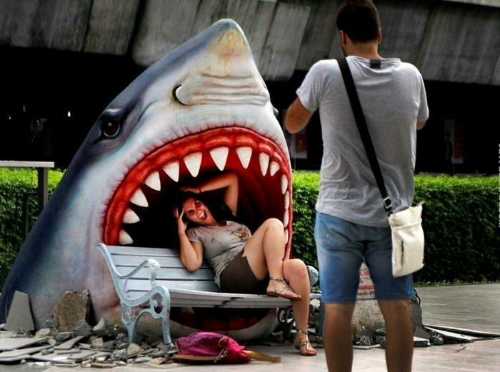 Акула, зачем тебе такие большие зубы?
