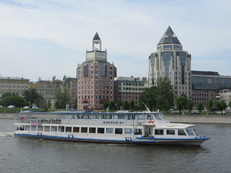Кораблики на Москве-реке