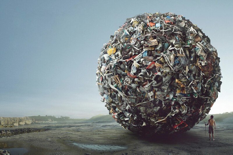 Каждую секунду в мире на помойку отправляется 41 т отходов