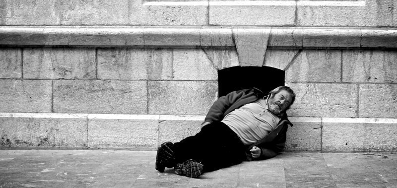 Жизнь и быт бездомных