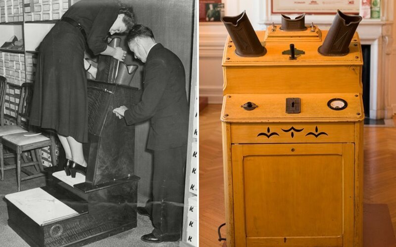 Зачем ставили рентгеновские аппараты в обувных магазинах