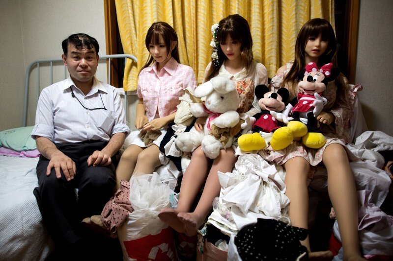 Увлечение мультиками привело к тому, что японцы стали заводить кукол