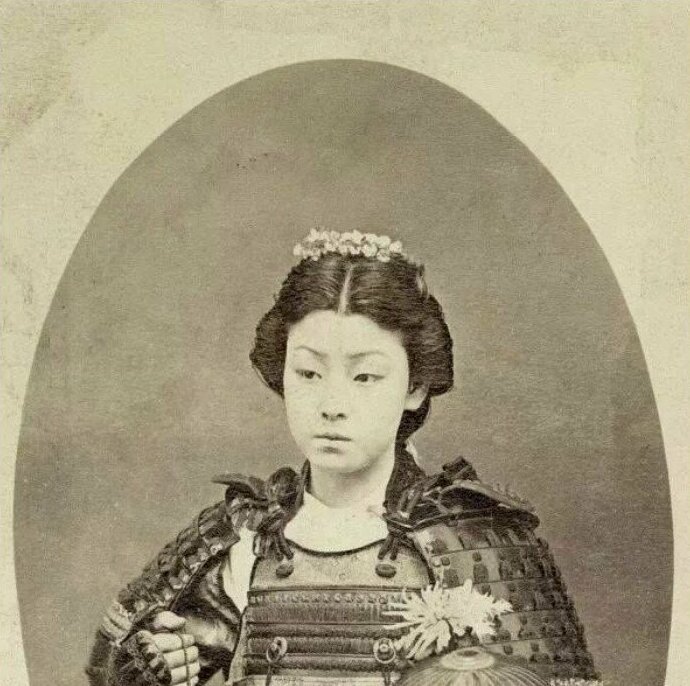 3. Женщина-самурай, 1800-е гг.