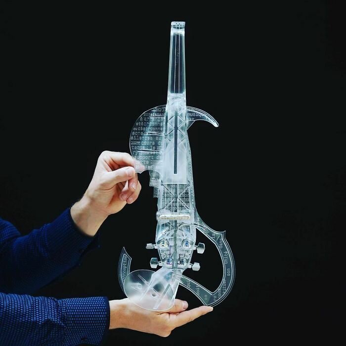 Скрипка, напечатанная в 3D
