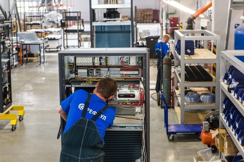В ОЭЗ «Калуга» дан старт производству климатического и холодильного оборудования