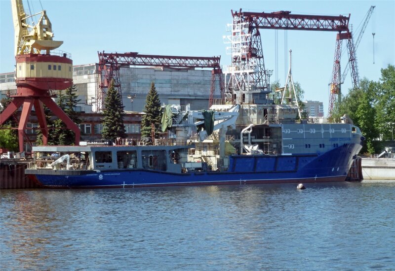 Строительство морского буксира «Андрей Степанов»