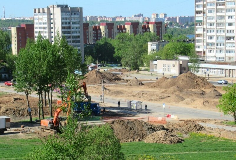 Реконструкция улицы Архангельской в Череповце