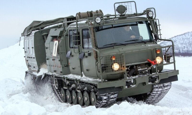 Группы ГАЗ продолжает поставки двухзвенных транспортеров ГАЗ-3344-20 минобороны России