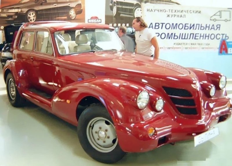 «Былина» - уникальный автомобиль в духе 30-х годов созданный из «Нивы»