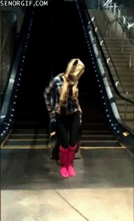 Эскалаторы: когда просто лень подниматься по лестнице