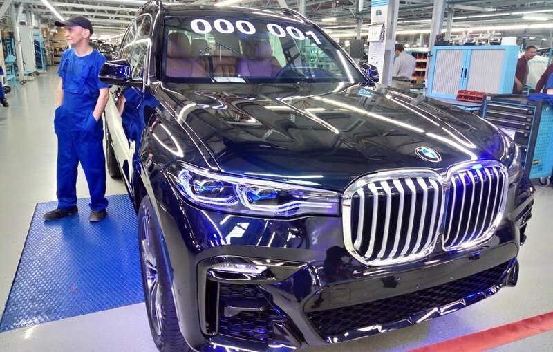 В Калининграде начали производить внедорожник BMW X7