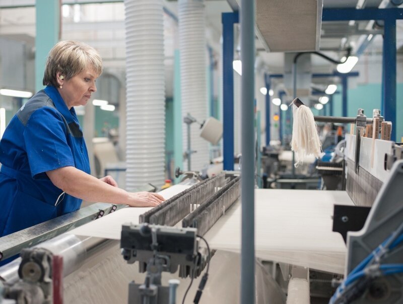 В Иванове запущен новый производственный цех по выпуску ткани для спецодежды