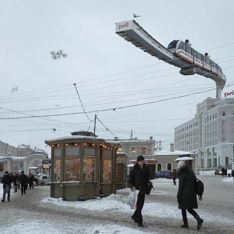 Потрясающие фотоманипуляции художника из России