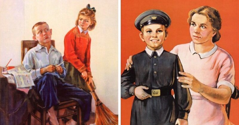 20 мотивационных плакатов, которые учили уму разуму советских детей
