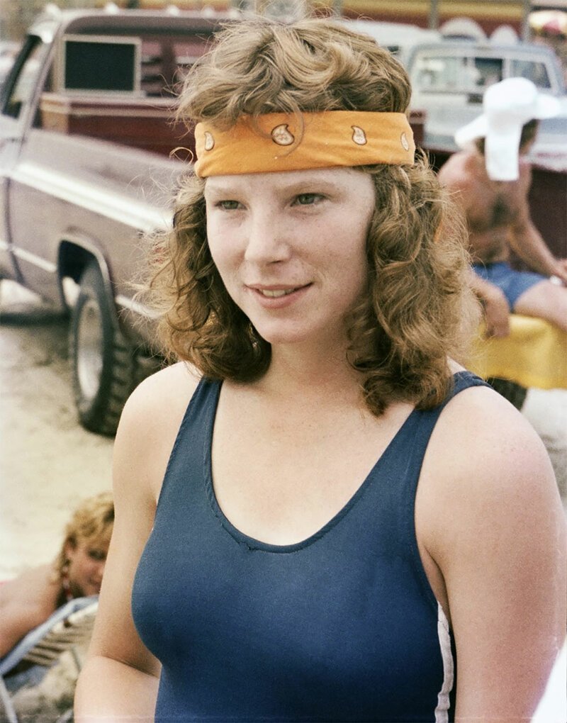 Назад в 80-е: девушки на пляжных курортах Техаса