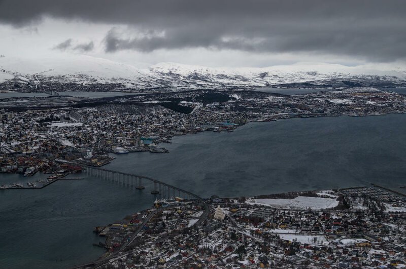 Тромсё - "самый" северный город Норвегии