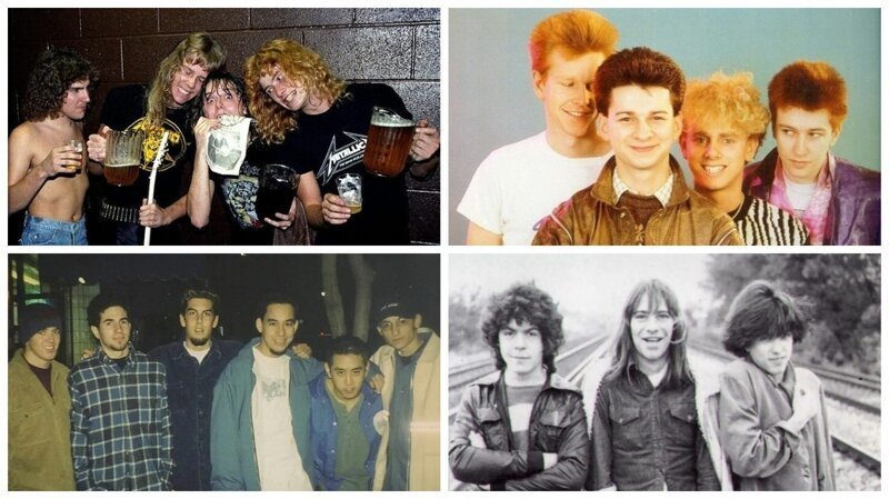 20 фото легендарных групп до и после того, как к ним пришла слава