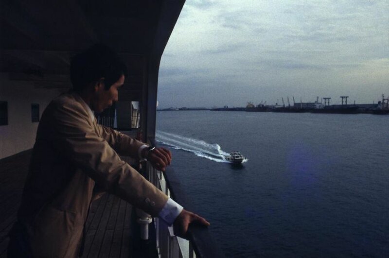 25. Токийский залив, паром на Окинаву, 1982 г.